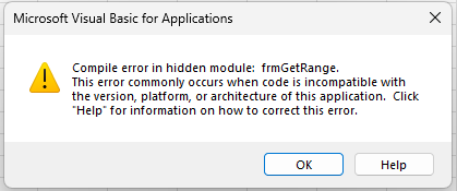 Error in frmGetRange